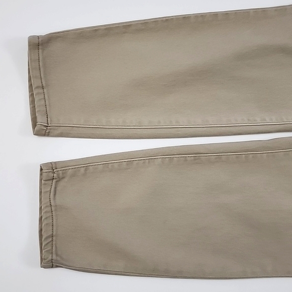 ⭐️3/ $30⭐️ D. jeans Women's Tan Casual Pants Tapered Stretch Size 14W - Picture 7 of 16